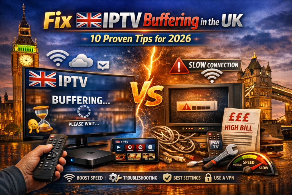 IPTV UK buffering