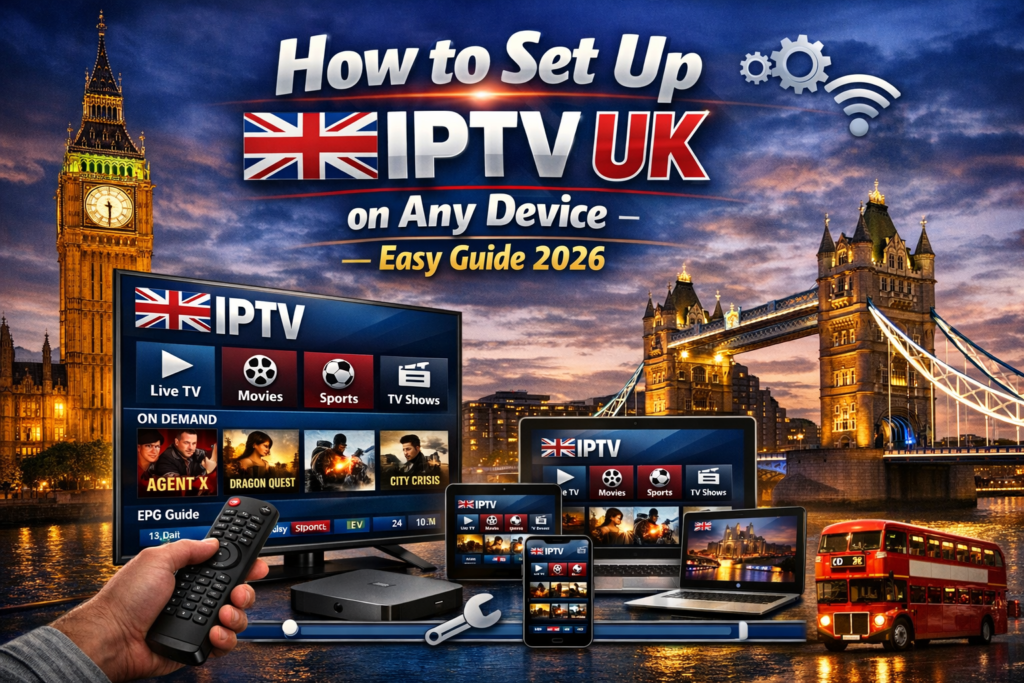 set up iptv UK